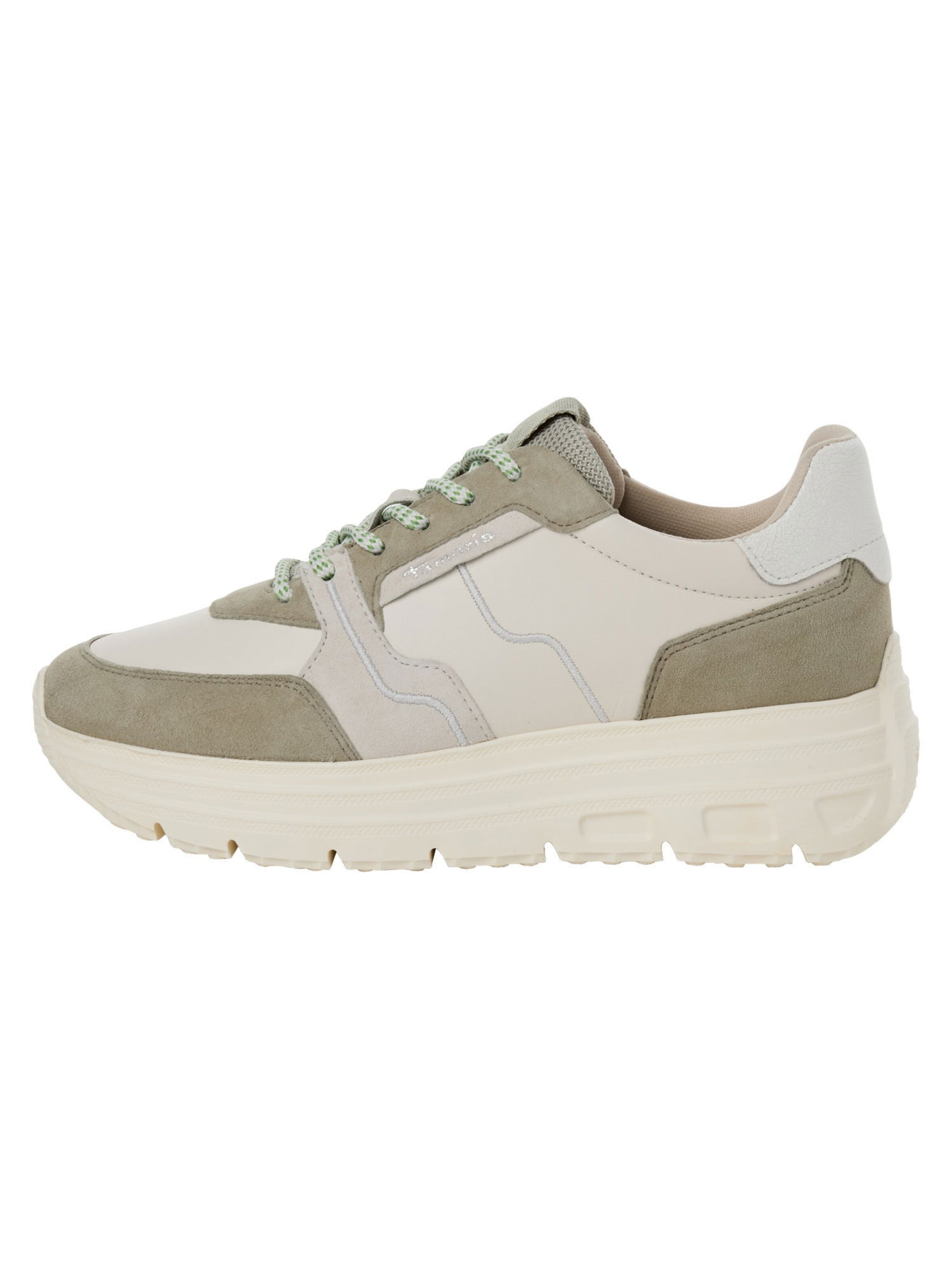Tamaris Sneakers laag in Groen