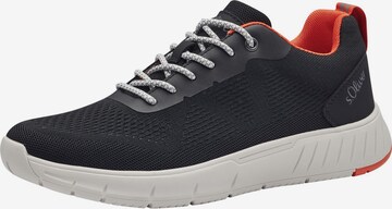 s.Oliver Sneakers laag in Zwart: voorkant