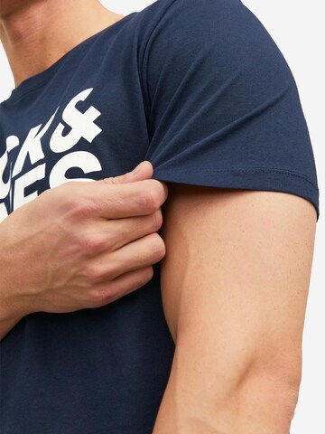 JACK & JONES Shirt 'Corp'‌‌‌‌‌ in Blau