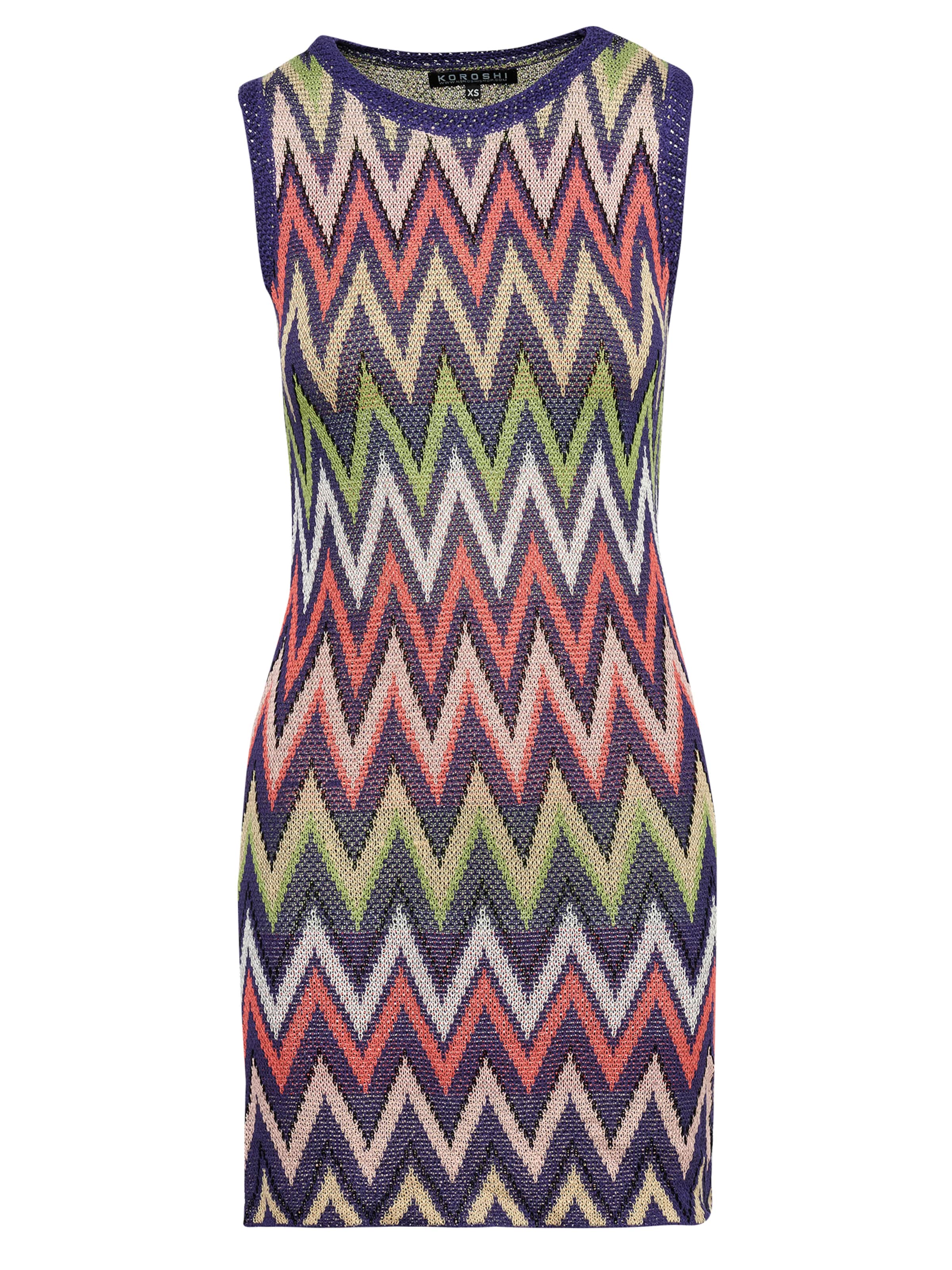 KOROSHI Dress in Mixed colours: front