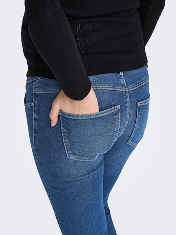 Only Maternity Skinny Jeans 'OLMCRUZ' i blå