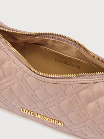 Love Moschino Axelremsväska i rosa