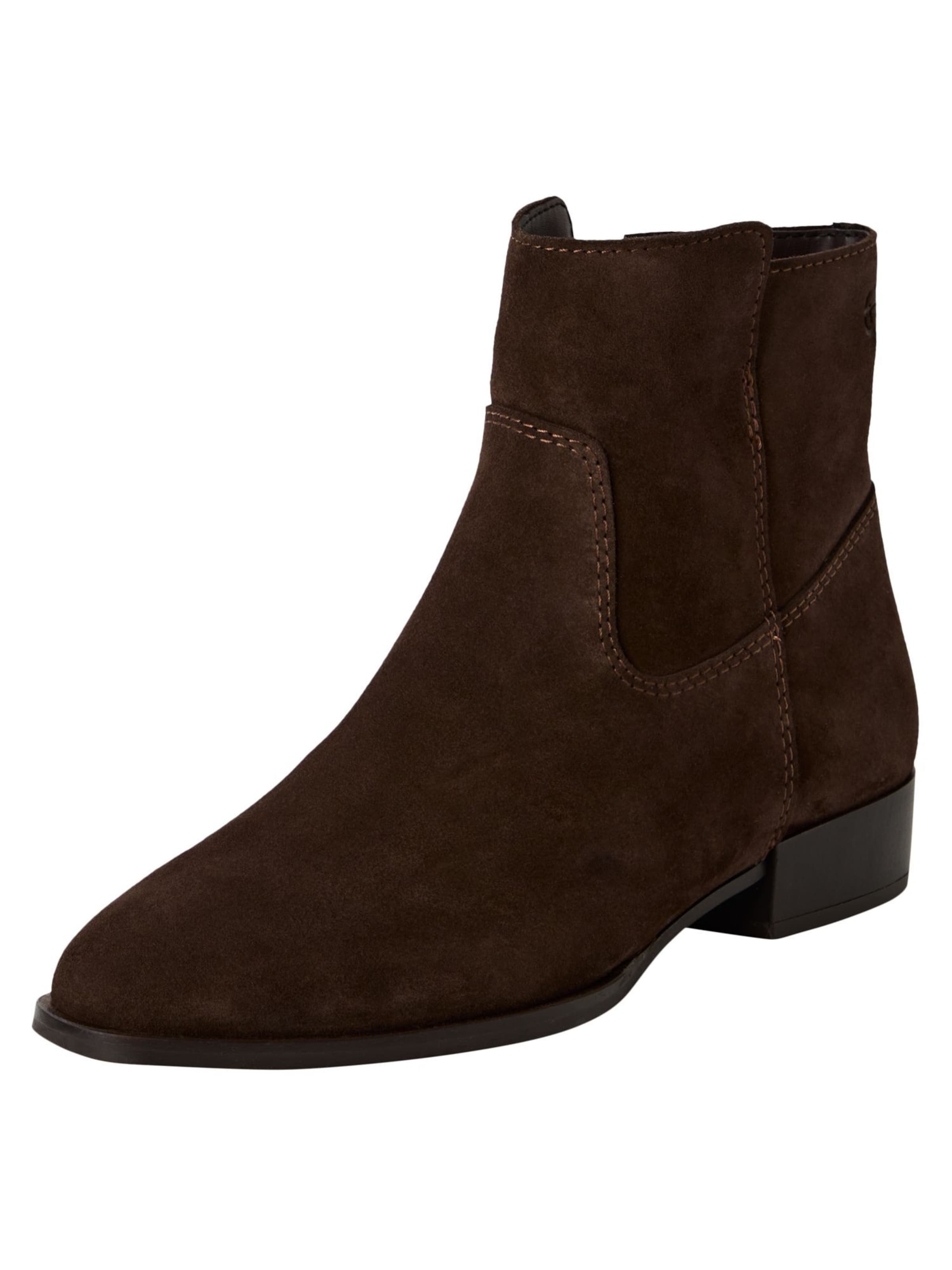 Bottines Tamaris en marron : devant
