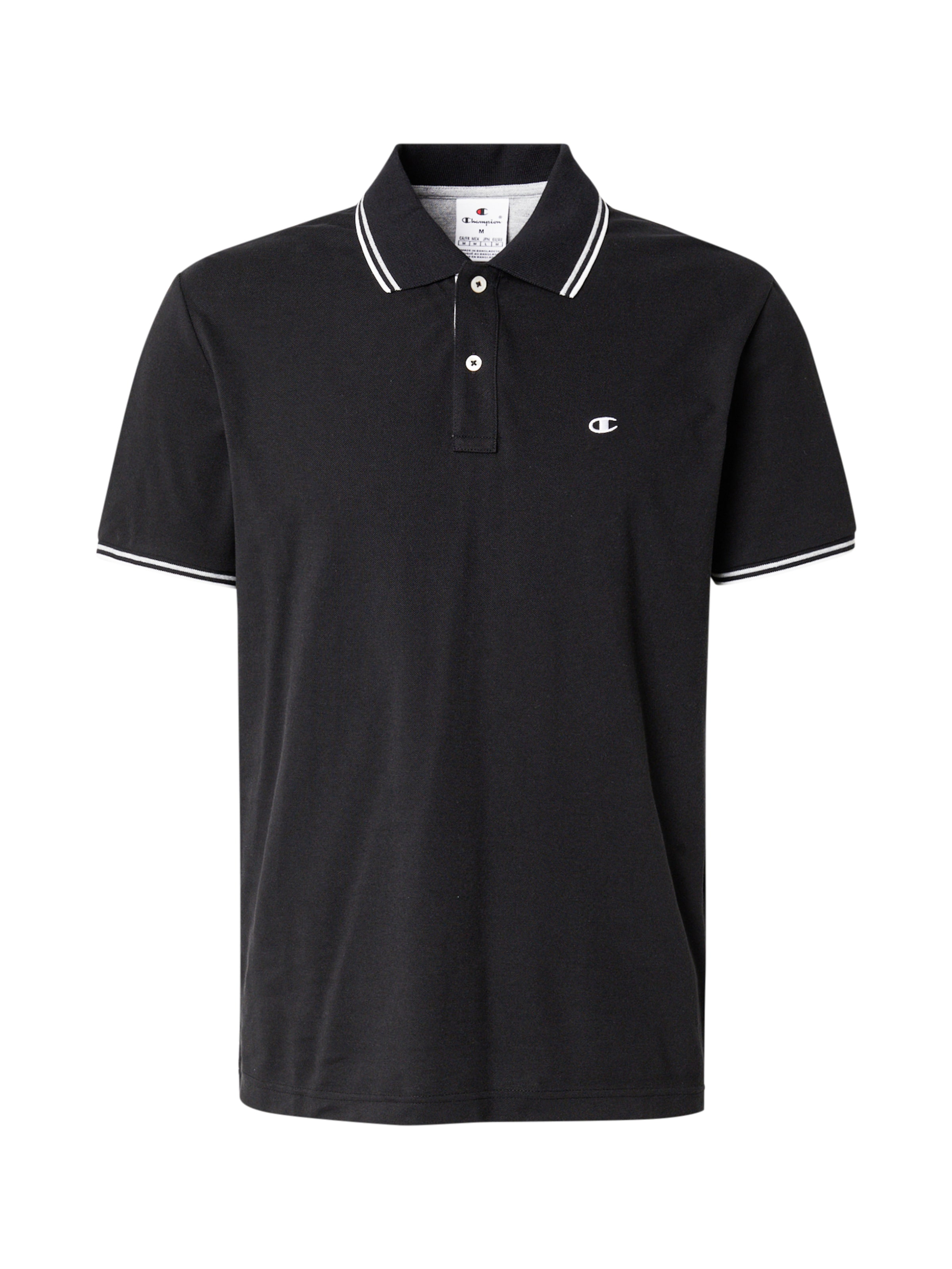 melns Champion Authentic Athletic Apparel T-Krekls: no priekšpuses