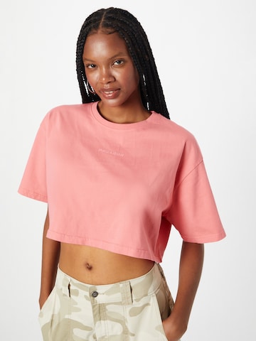 Pegador T-shirt 'Layla' i rosa: framsida