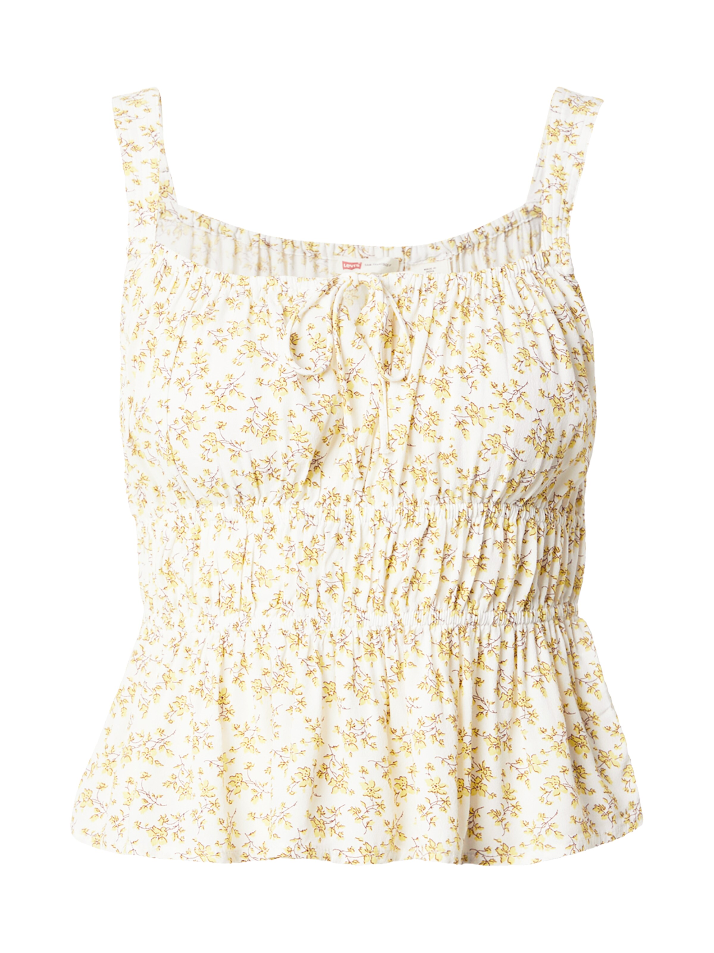 LEVI'S ® Top 'Ambrey' in XS in Brown / Yellow / White, Item view