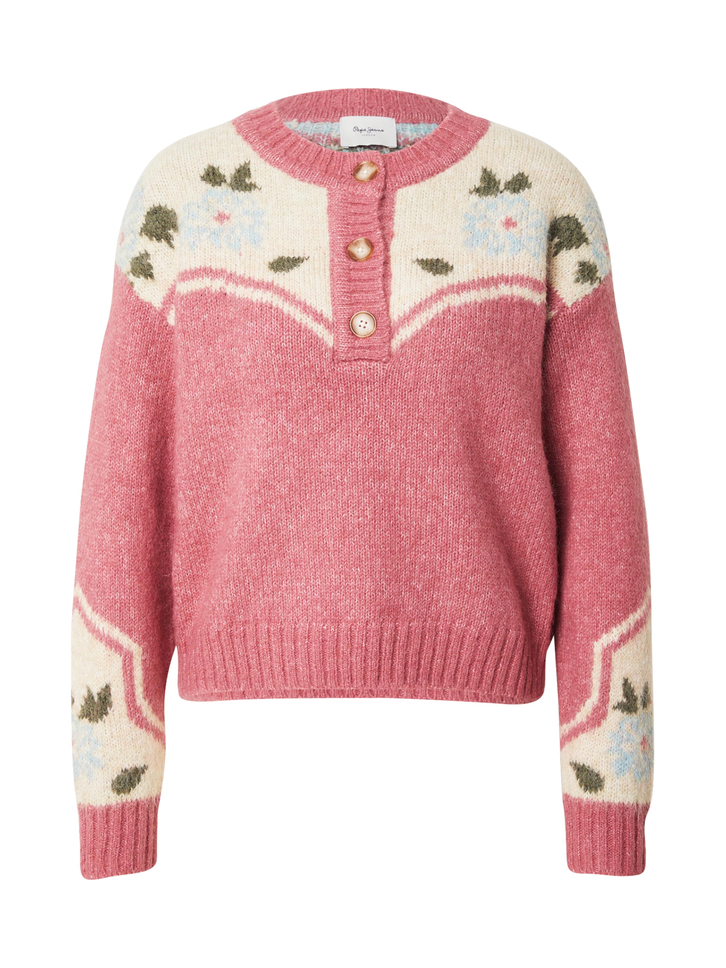 Pepe Jeans Πουλόβερ 'Chiara' σε ροζ: μπροστά