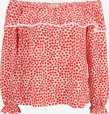 Wallis Petite - Blusa em vermelho: frente