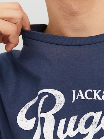 T-Shirt 'JEANS' JACK & JONES en bleu