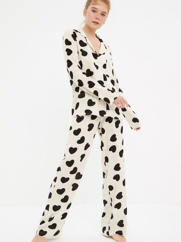 Trendyol Pajama in Beige: front