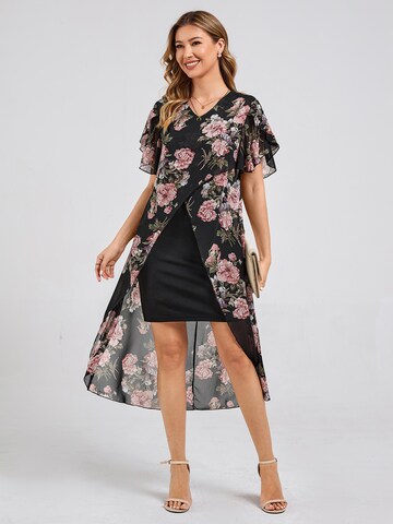 LapaPlus Sommerkleid in Schwarz