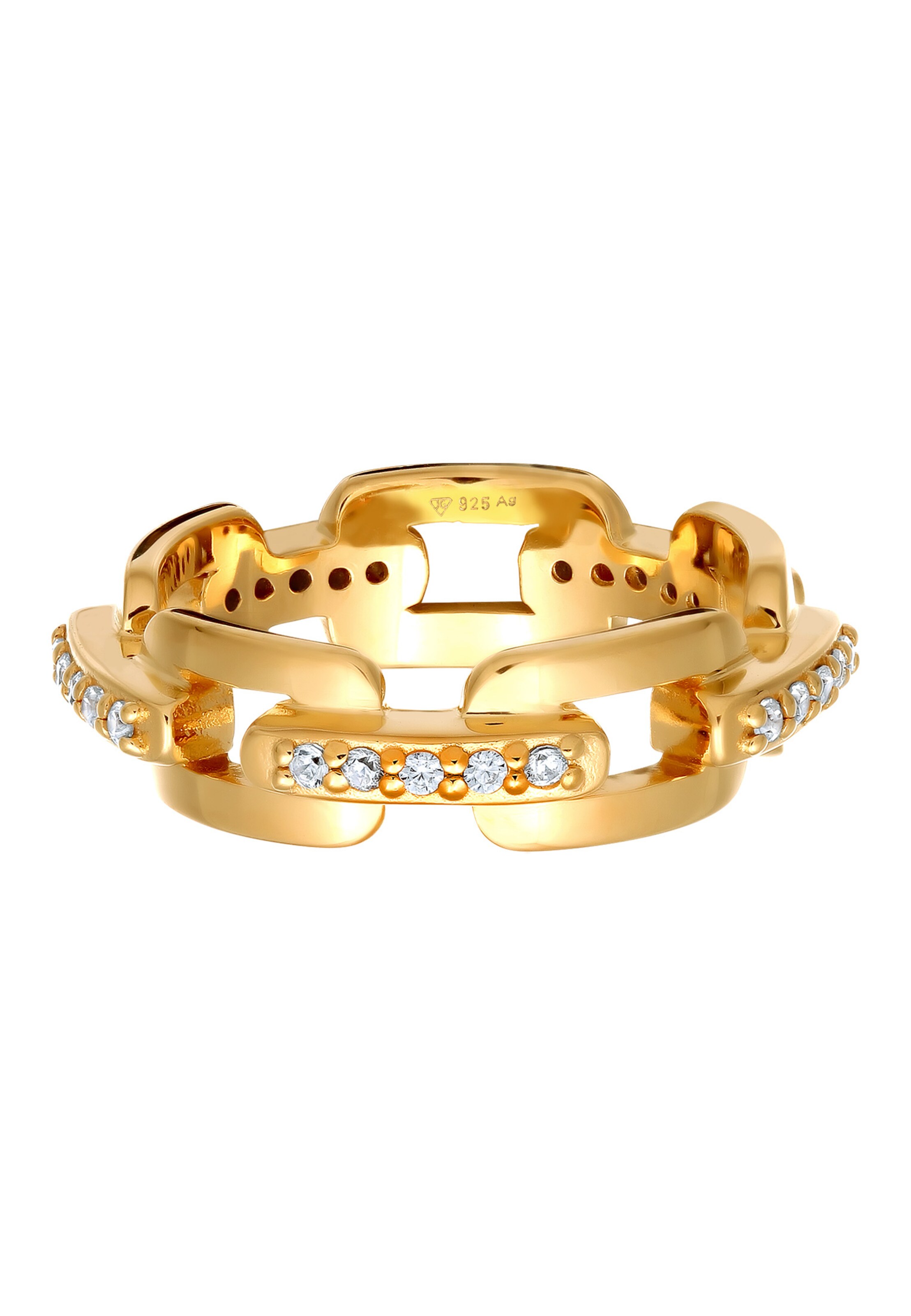 KUZZOI Ring 'Kristall' in Gold