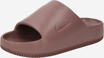 purpurinė Nike Sportswear Šlepetės 'CALM SLIDE': priekis