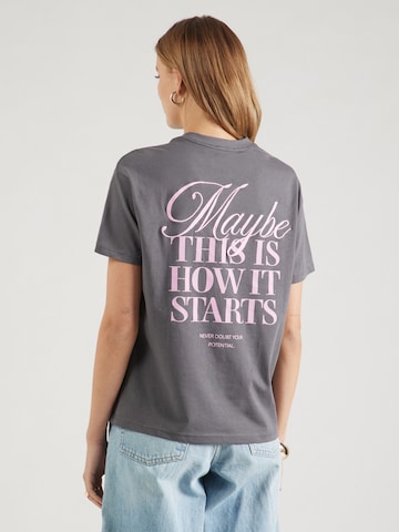Eight2Nine Oversized bluse i grå: forside