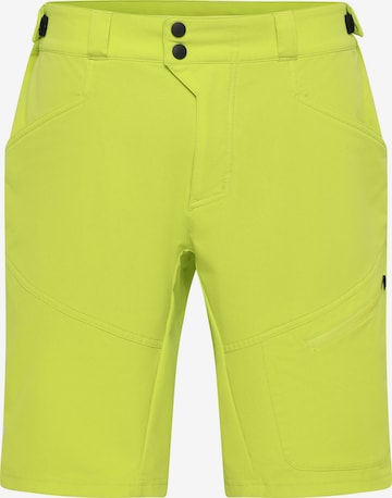 ZIENER Regular Workout Pants 'NELAT-Z X-Function' in Yellow: front