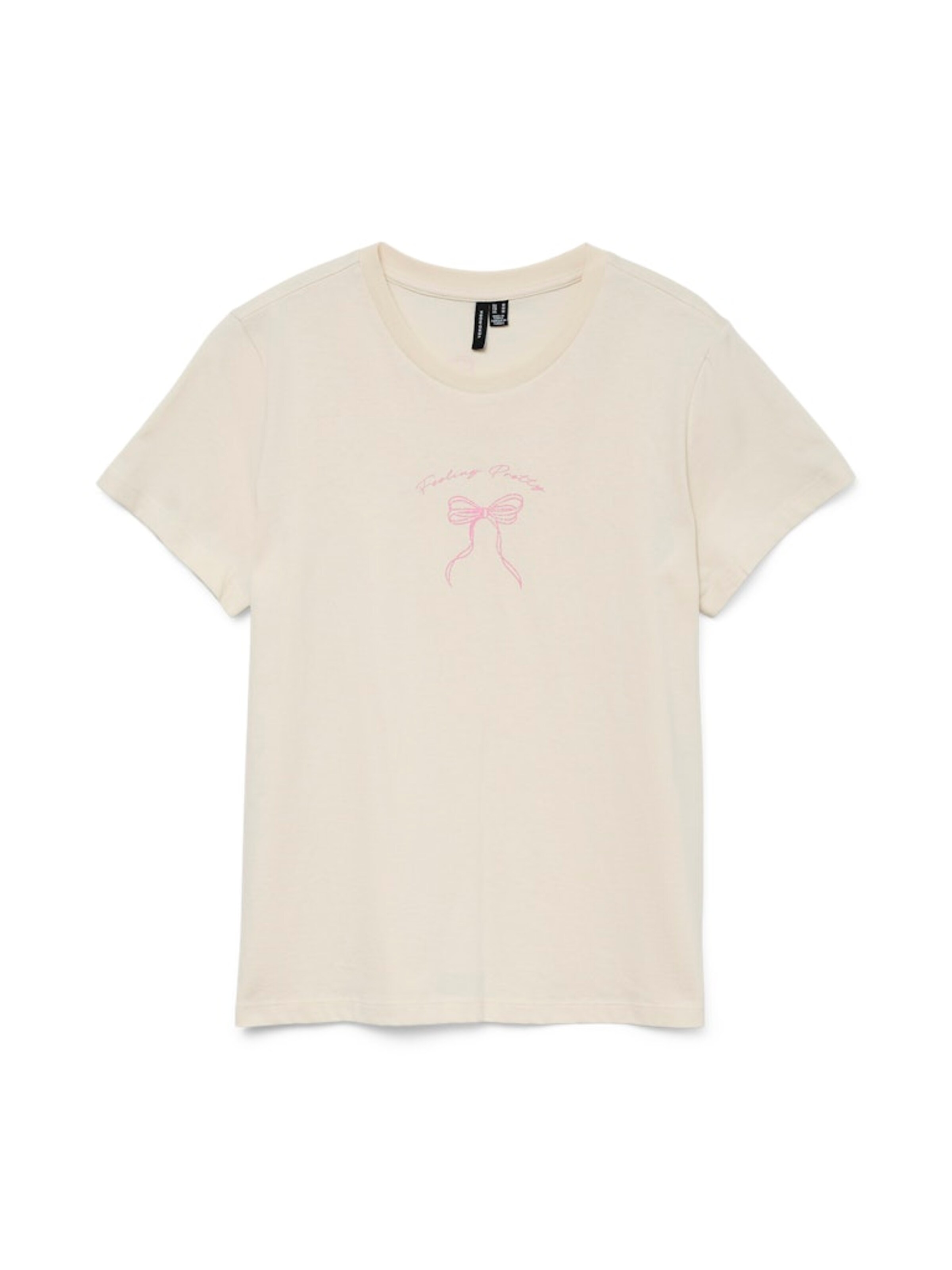 VERO MODA Μπλουζάκι σε μπεζ: μπροστά