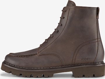 Bottines à lacets 'Loreto Hektor' JOOP! en marron : devant