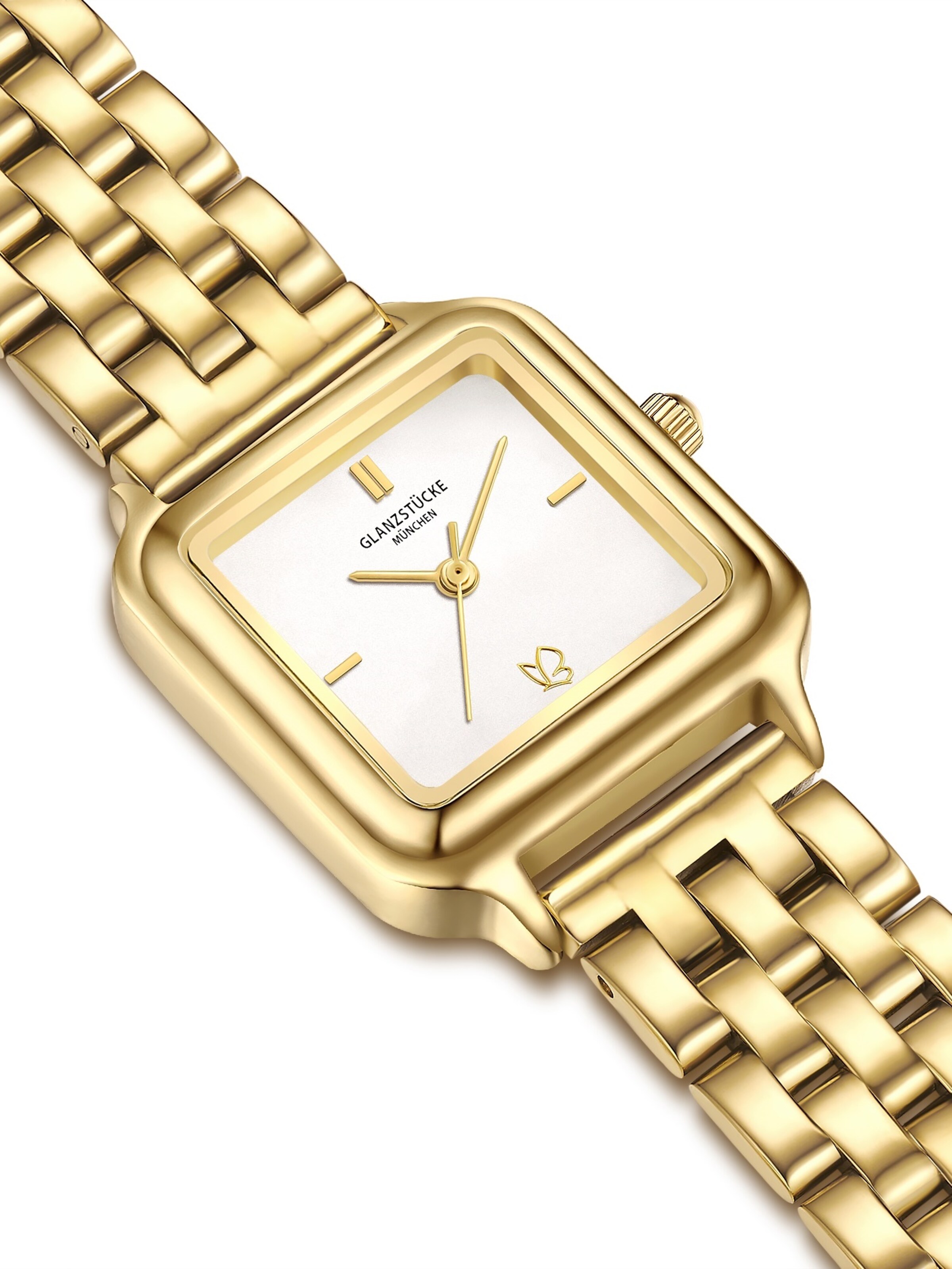 Glanzstücke München - Reloj analógico en oro