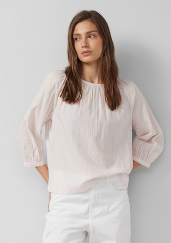 s.Oliver Blouse in Pink: front