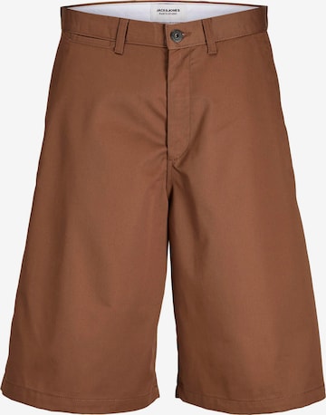Jack & Jones Junior Baggy Pants 'JPSTowen Drew' in Brown: front