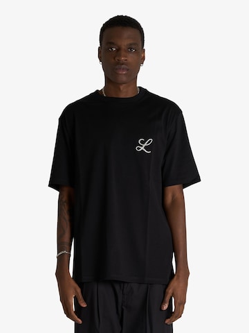 LOW BRAND Shirt in Zwart: voorkant