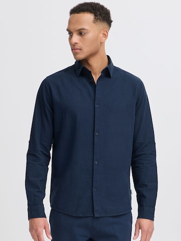 Fit confort Chemise 'Monko' INDICODE JEANS en bleu : devant