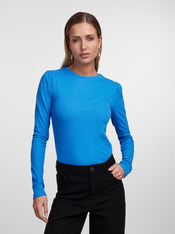 PIECES Shirt 'RUKA' in Blau: predná strana
