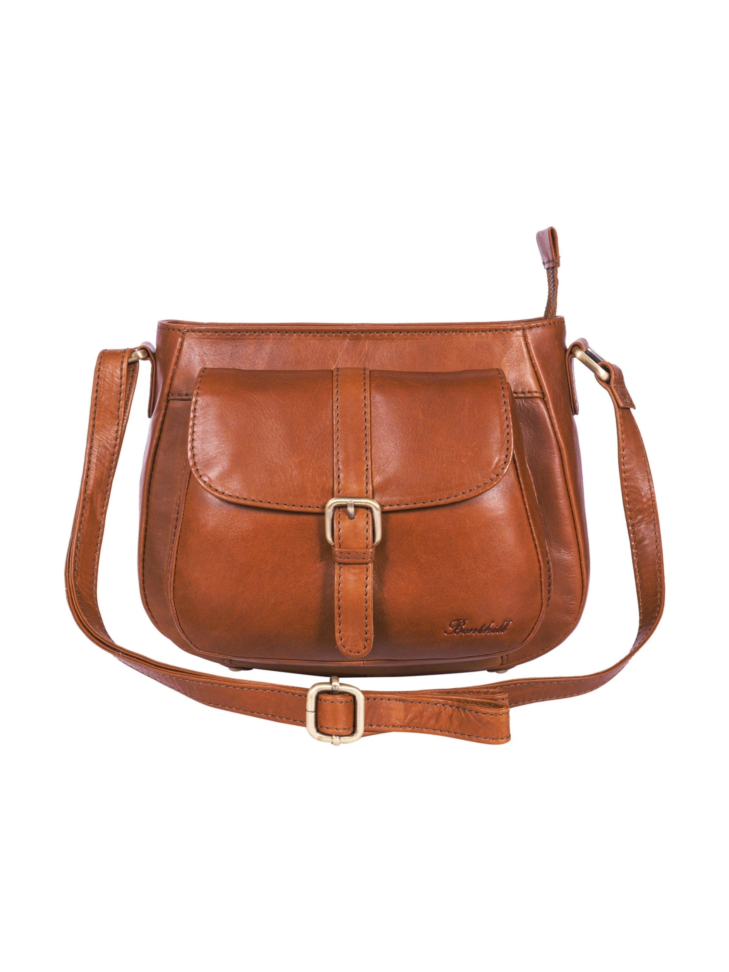 Benthill Schultertasche‌‌‌ in Braun: Vorderseite