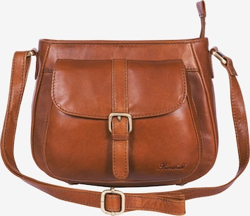 Benthill Shoulder Bag in Brown: front