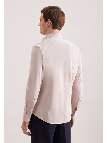 SEIDENSTICKER Regular Fit Businesshemd in Beige