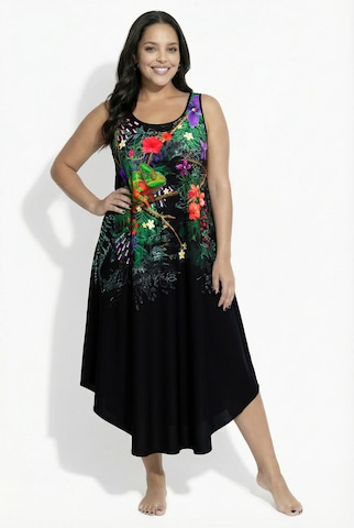 Ulla Popken Dress in Black: front