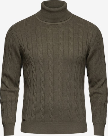 Pull-over Ombre en vert : devant