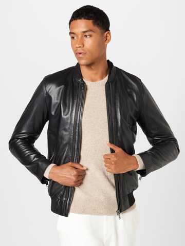 FREAKY NATION Between-Season Jacket 'Tom' in Black: front