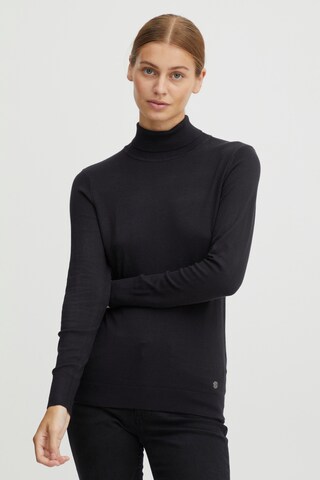 Oxmo Sweater 'Katja' in Black: front