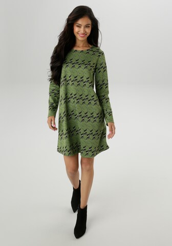 Aniston SELECTED Dress in Green: front
