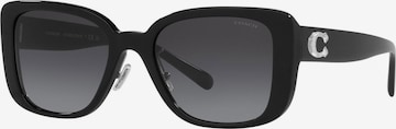 COACH - Gafas de sol en negro: frente