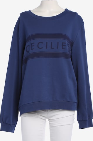 Céline Sweatshirt & Zip-Up Hoodie in L in Blue: front
