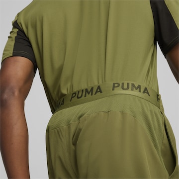 Regular Pantalon de sport PUMA en vert