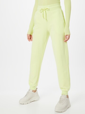 PATRIZIA PEPE Tapered Trousers in Yellow: front