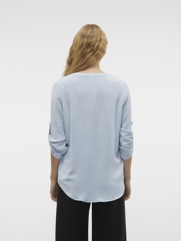 VERO MODA Blouse in Blauw