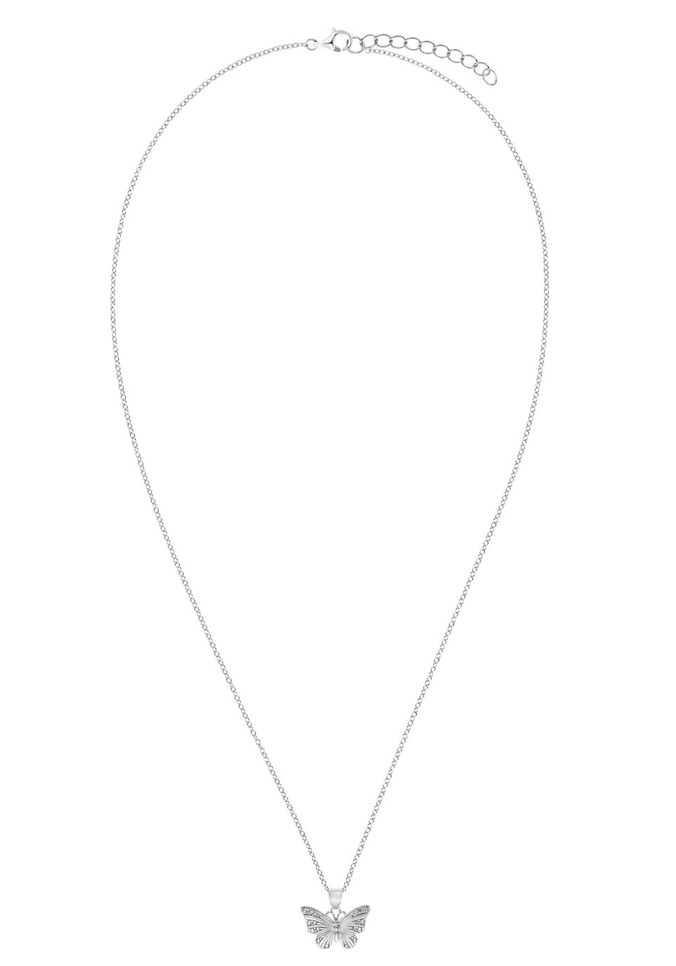 AMOR Necklace in Silver: front