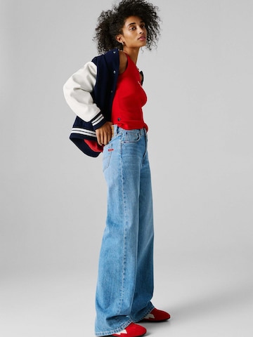 Wide leg Jeans di Red Bull Racing x Pepe Jeans in blu