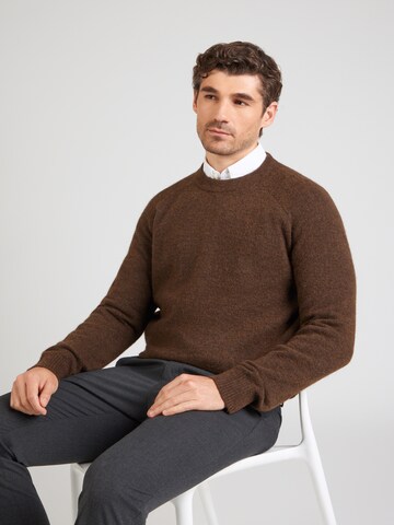 SELECTED Pullover 'SLHRAI' i brun: forside