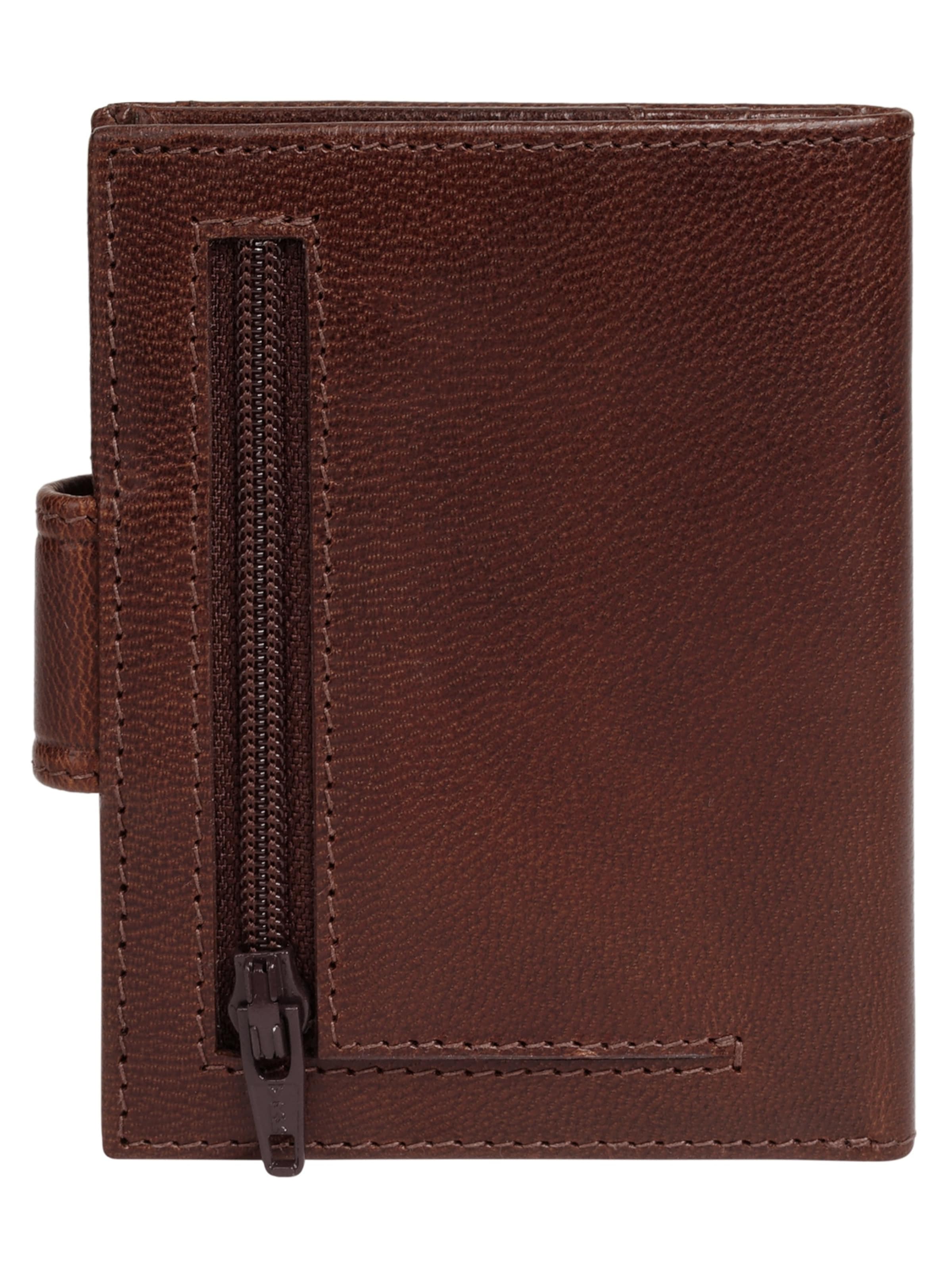 bugatti Portemonnaie 'bugatti Geldbörse LUCIDO' in Braun