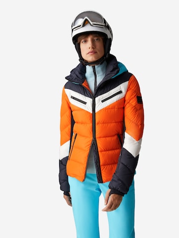 Bogner Fire + Ice Athletic Jacket 'Farina' in Orange: front