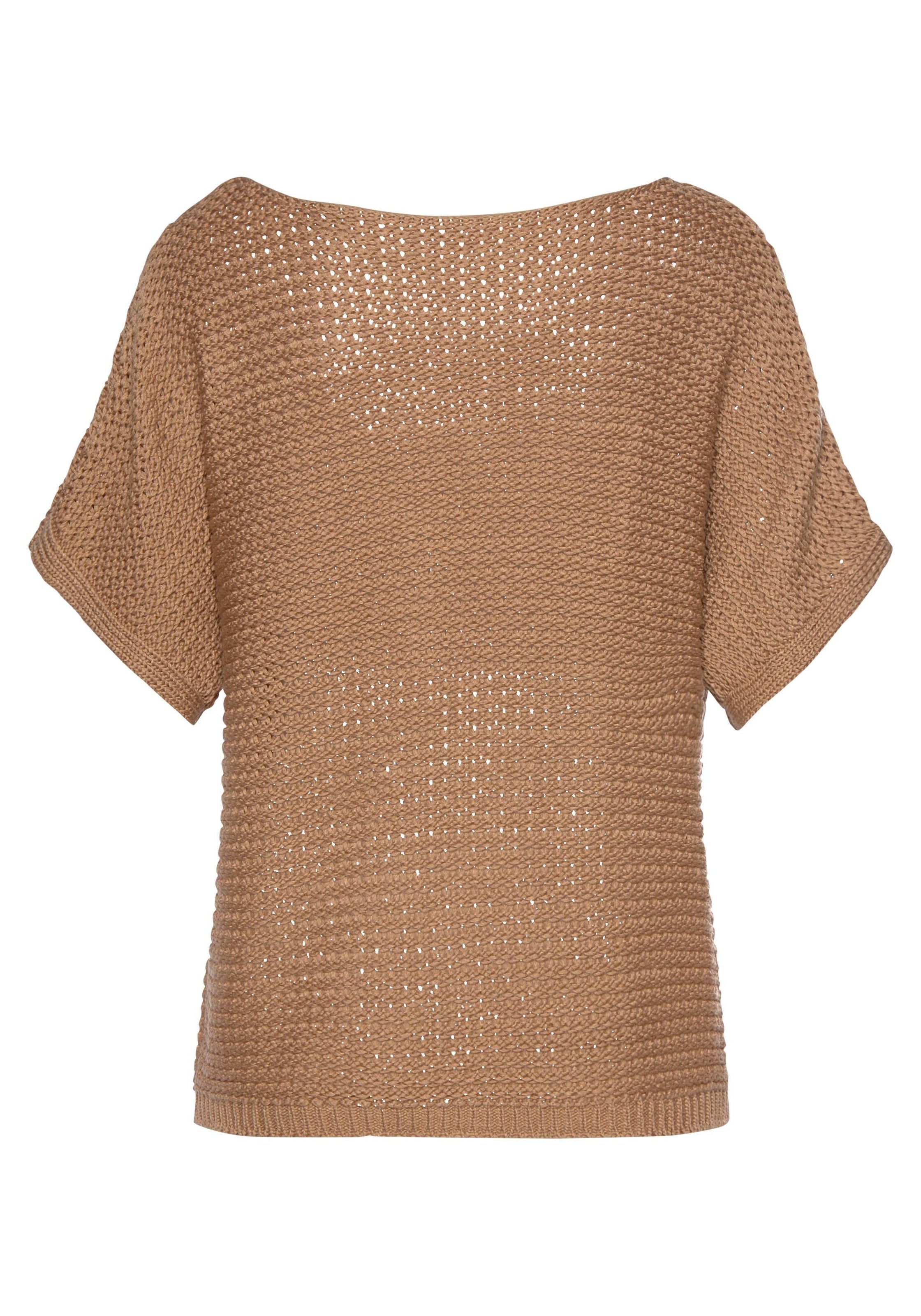 LASCANA Pullover i brun