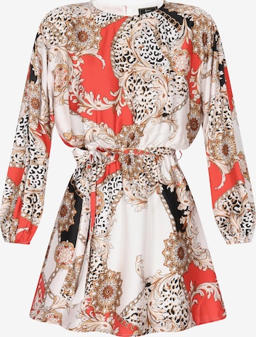 faina Sukienka koktajlowa w kolorze mieszane kolory: przód