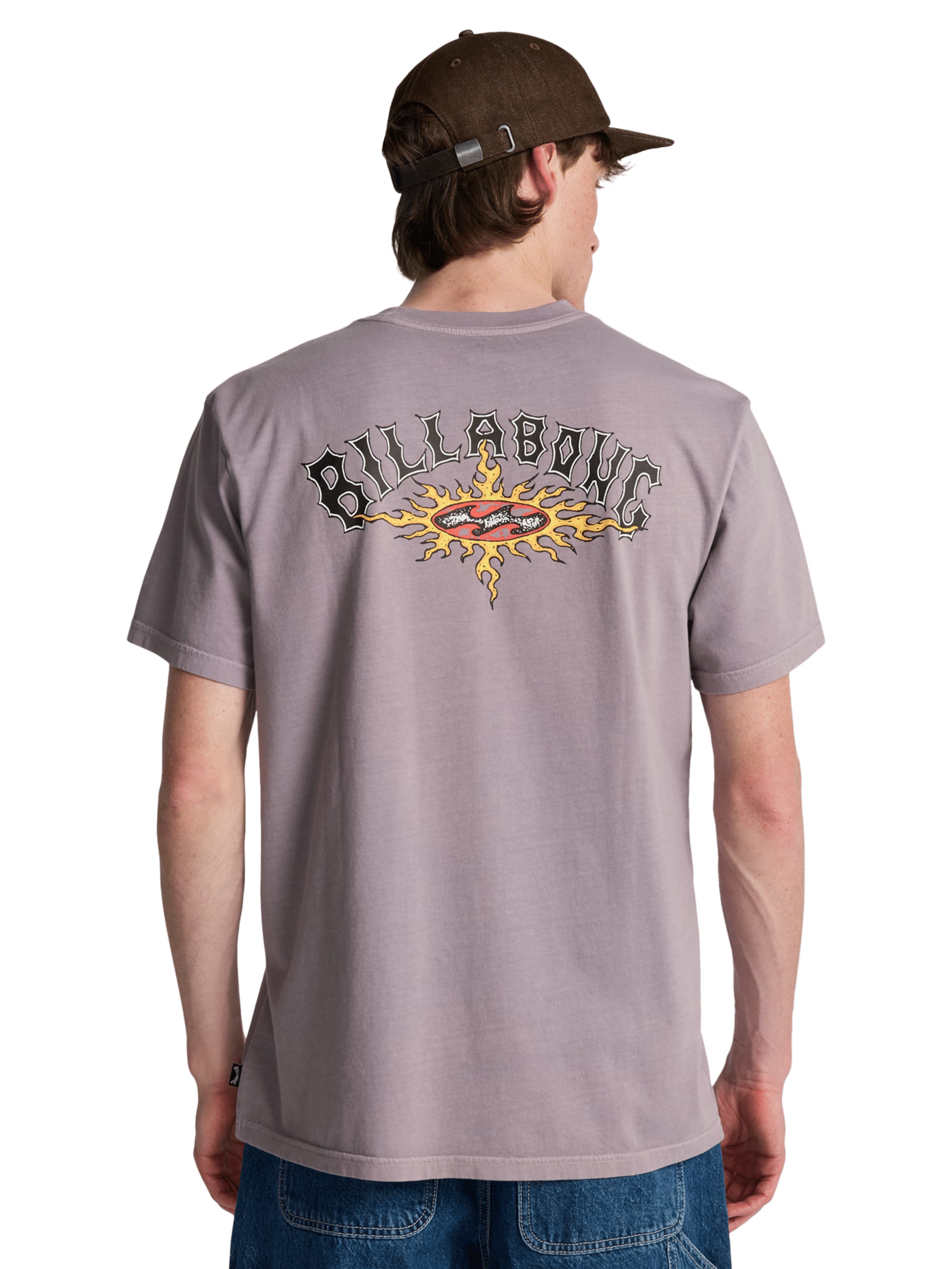 BILLABONG Shirt 'Burn Out' in Purple