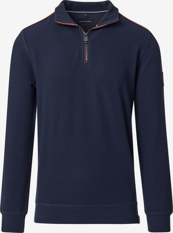 CASA MODA Sweatshirt in Blauw: voorkant
