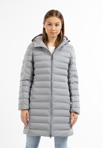 MYMO Winter Coat in Grey: front